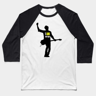 IAHH-SILHOUETTE-GUITARIST-MALE-2 Baseball T-Shirt